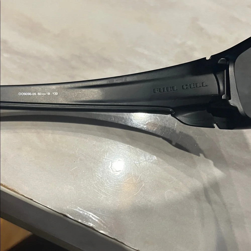 Polarized Oakley Black Frame Fuel Cell Sunglasses